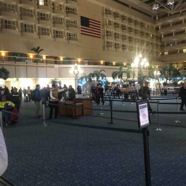 American Flag at Orlando Airport